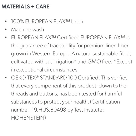 Garnet Hill Relaxed-Linen Duvet Covet - King/Cal King - Picture 9 of 12